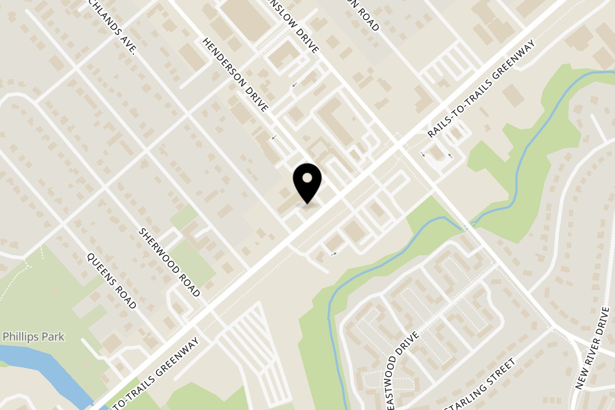 Map showing the location of El Cerro Grande on 505 N Marine Blvd # B in Jacksonville